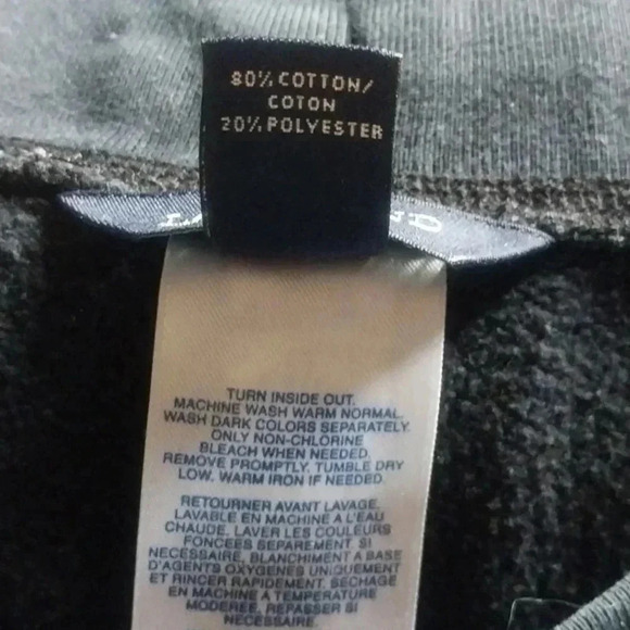 Lands' End Sport Knit Straight Leg Sweatpants Womens Medium Hike Camp Crop - Picture 9 of 9